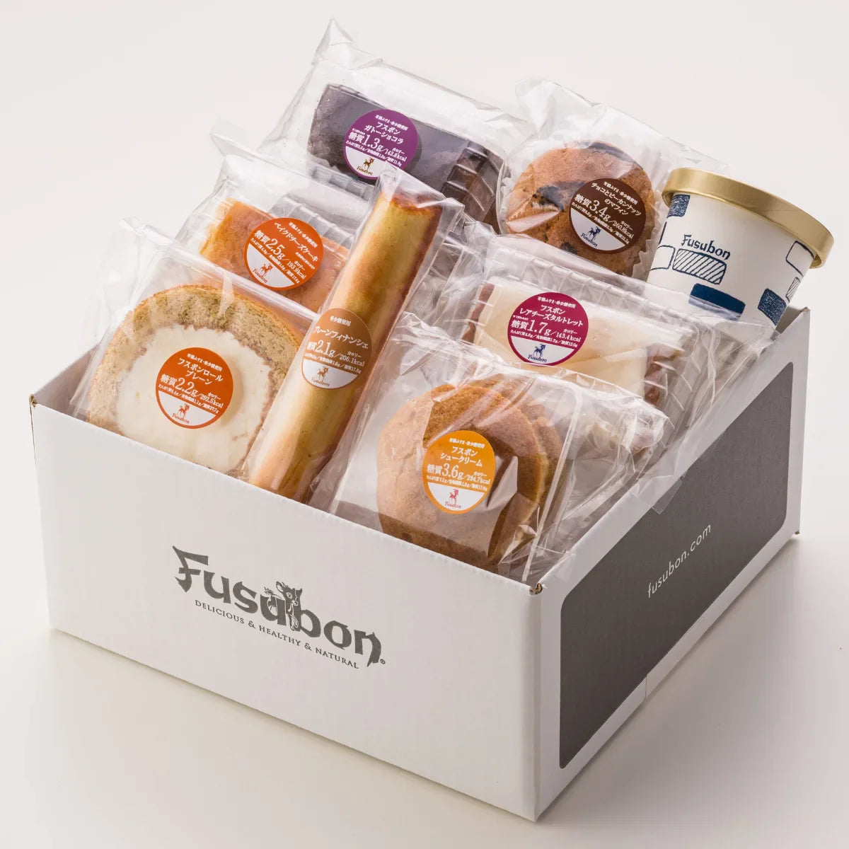 フスボン糖質制限のおやつ8種セット(初回限定送料込)