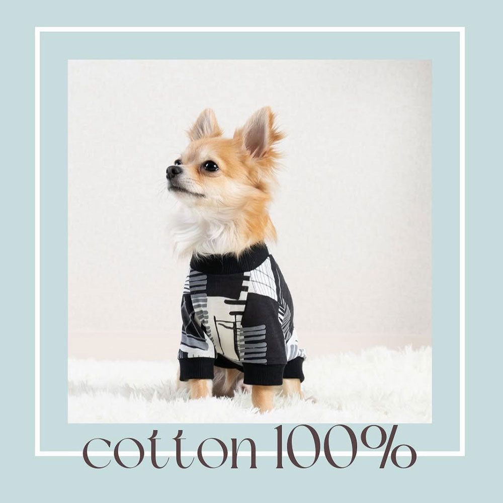 モノトーンTシャツ Lightblue(小型犬)