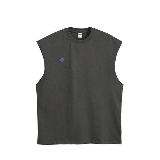 【MEN】ciinewaveコットン タンクトップ