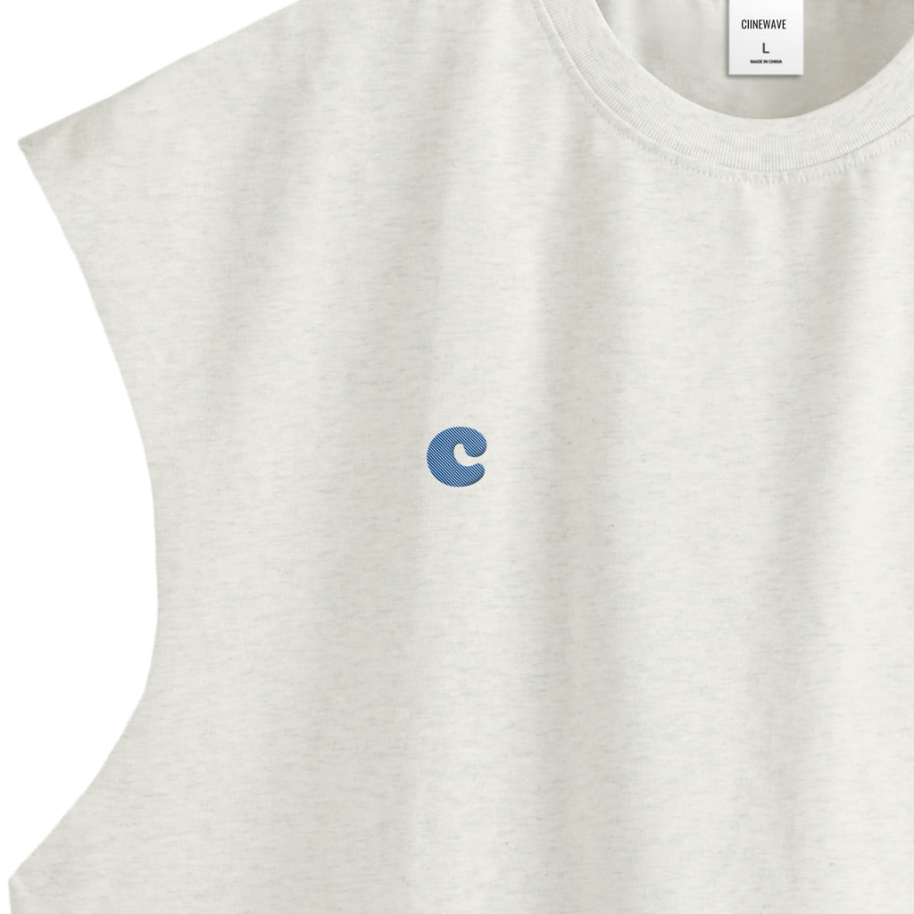 【MEN】ciinewaveコットン タンクトップ