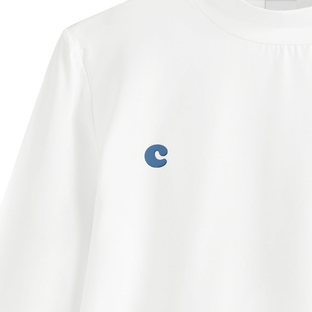 【MEN】ciinewaveストレッチモックネックロングスリーブ