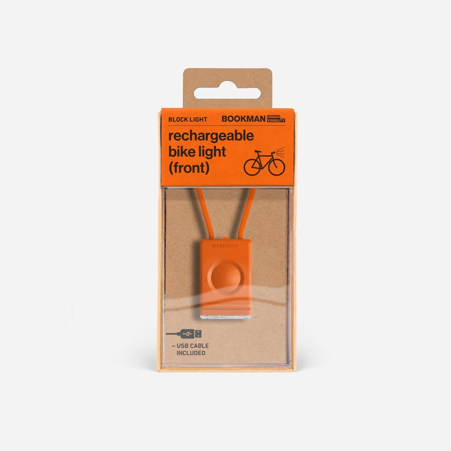ライト BM-458 Block-light-front ブロックライト(フロント) Block Light Front - Orange