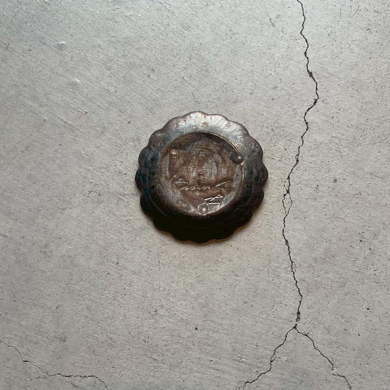 箸置き カトラリーレストφ7 ブロンズ【FK30】