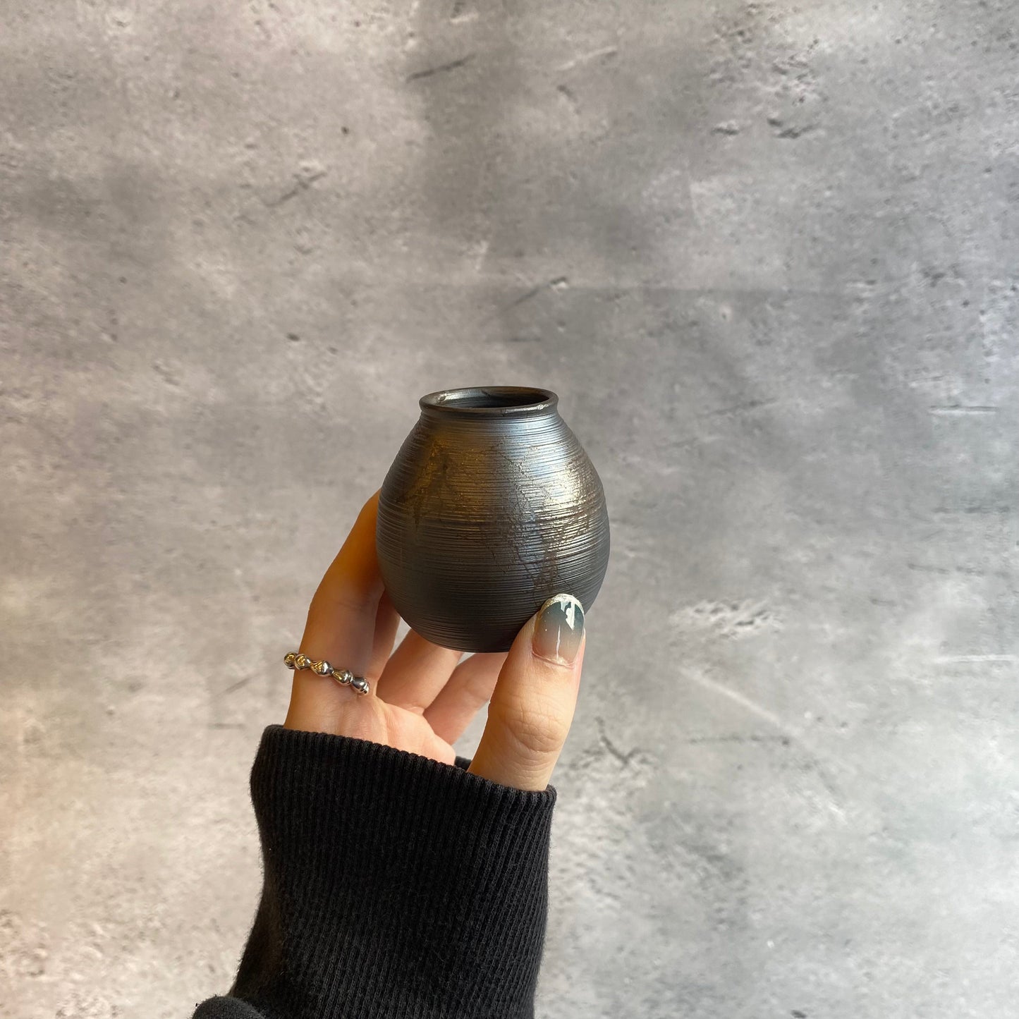 217 藻掛け花器【19】