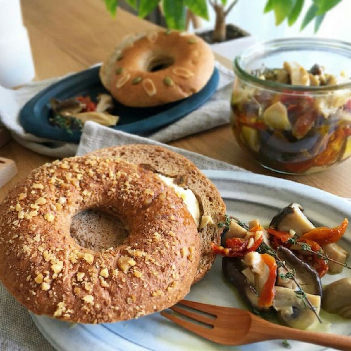 シナモンいちじくクリームチーズwithくるみ 糖質13.5g