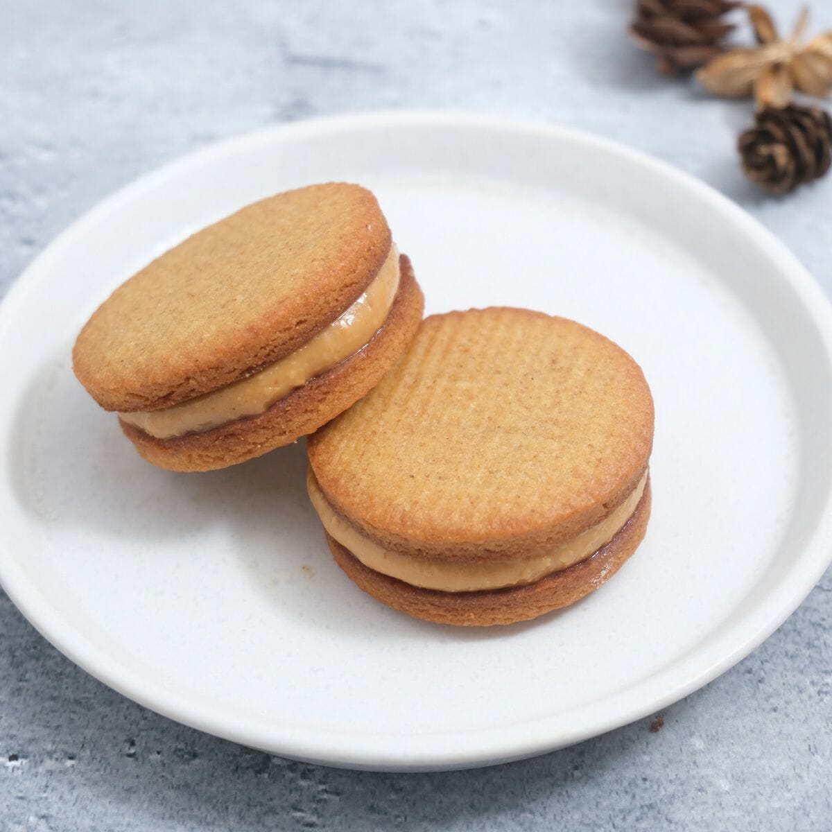 フスボンピーナッツバターサンド 糖質3.0g/個（２個入）