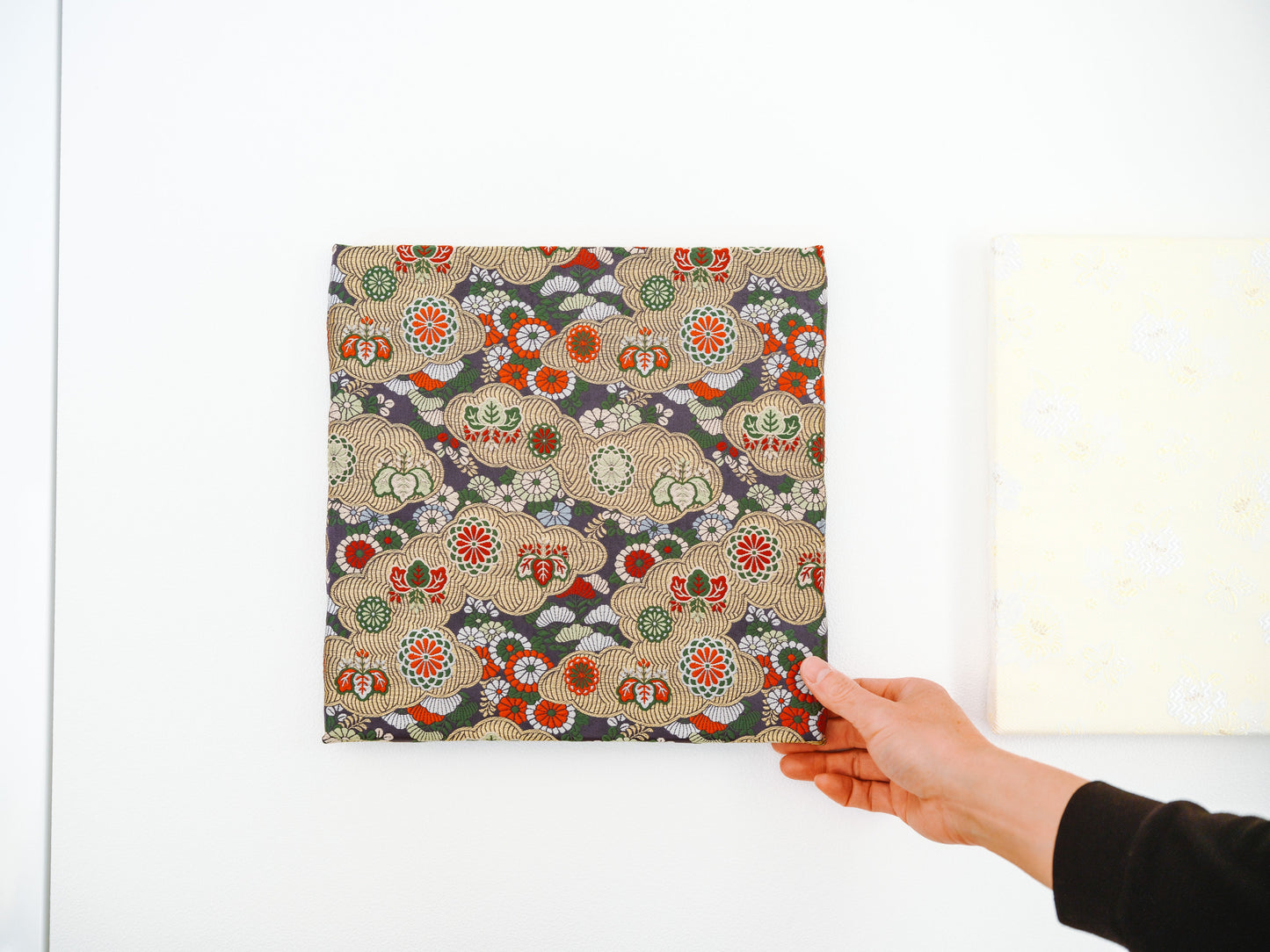 Hina doll fabric（雛人形のはぎれ）〜寒色（青紫緑）系〜