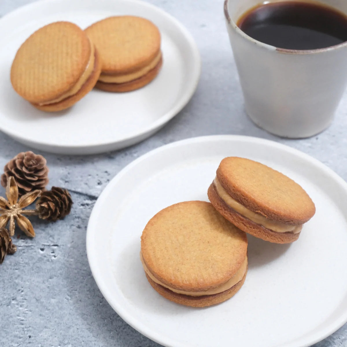 フスボンピーナッツバターサンド 糖質3.0g/個（２個入）