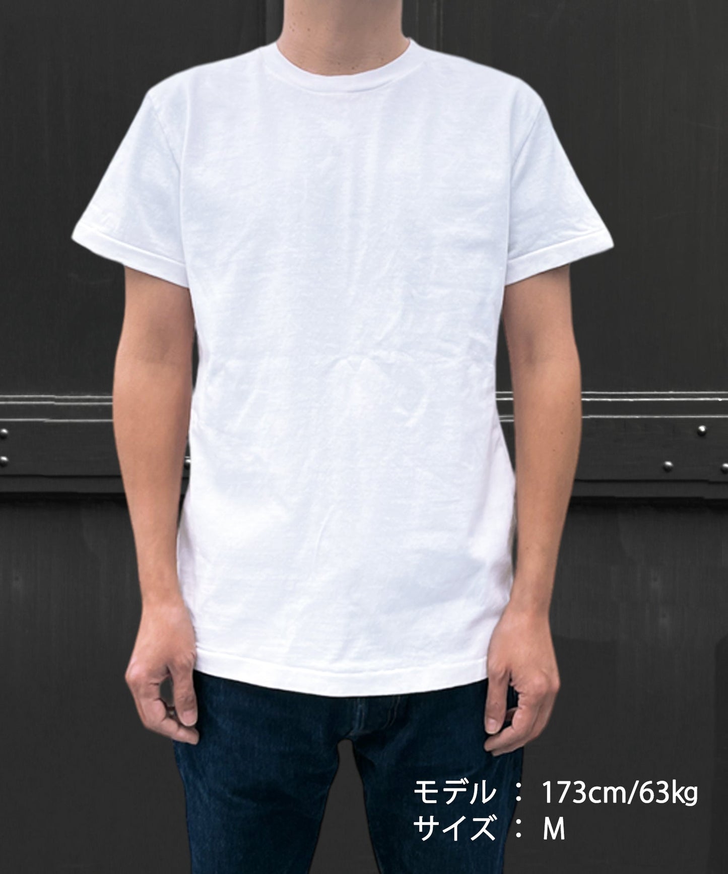 INDIGO COTTON JERSEY S/S TEE／INDIGO