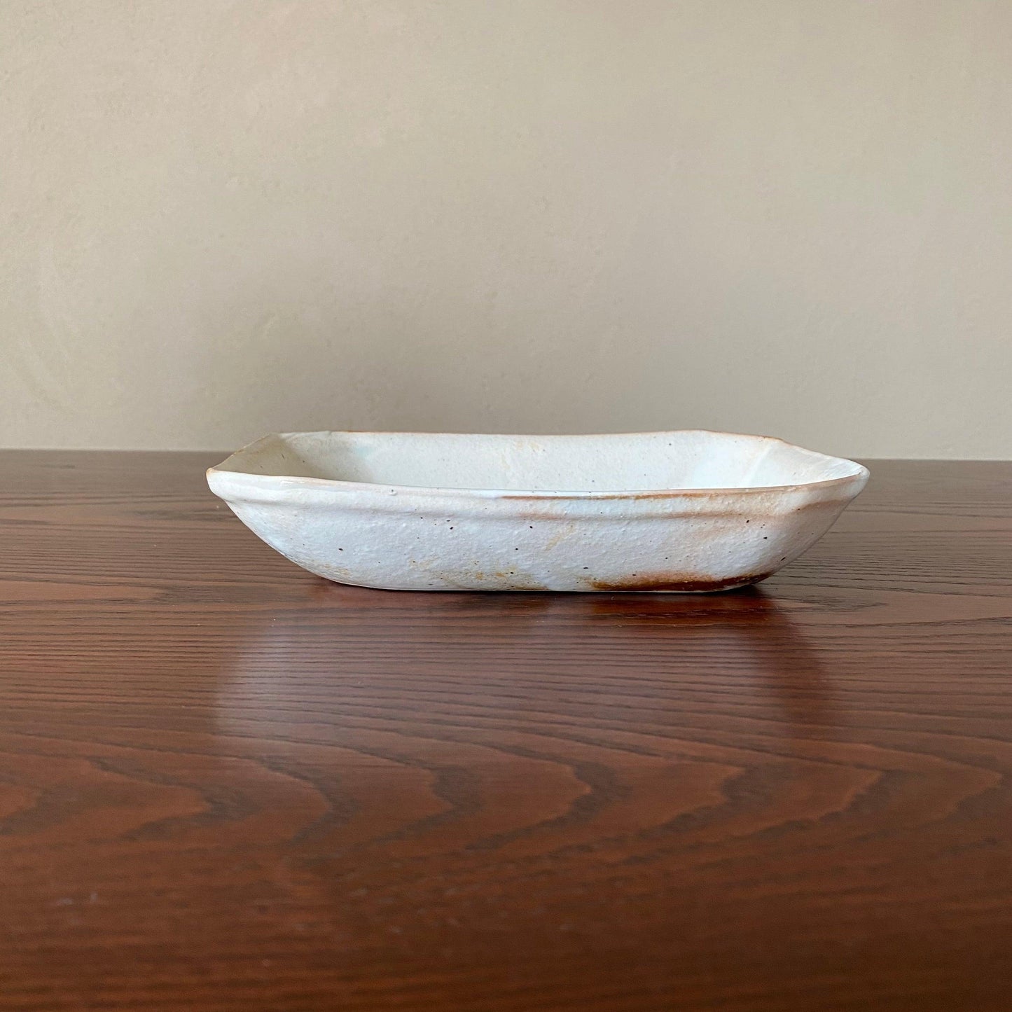 八角鉢 小  鉄散｜古谷製陶所（信楽焼 陶器）【古55】