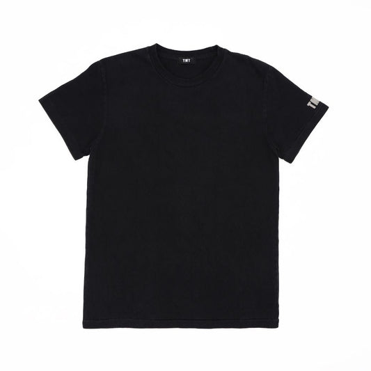 BLACK DRY COTTON  S/S TEE／BLACK