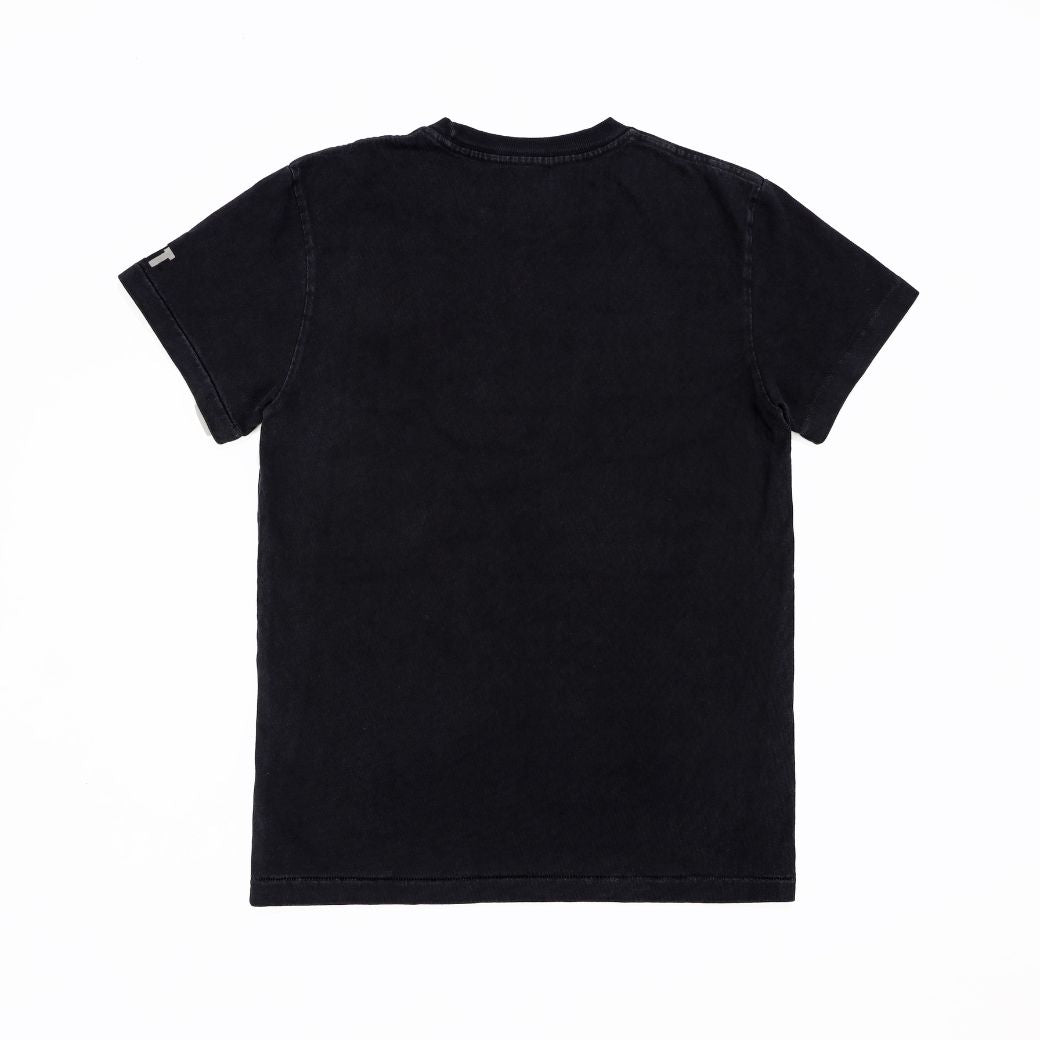 BLACK DRY COTTON  S/S TEE／BLACK