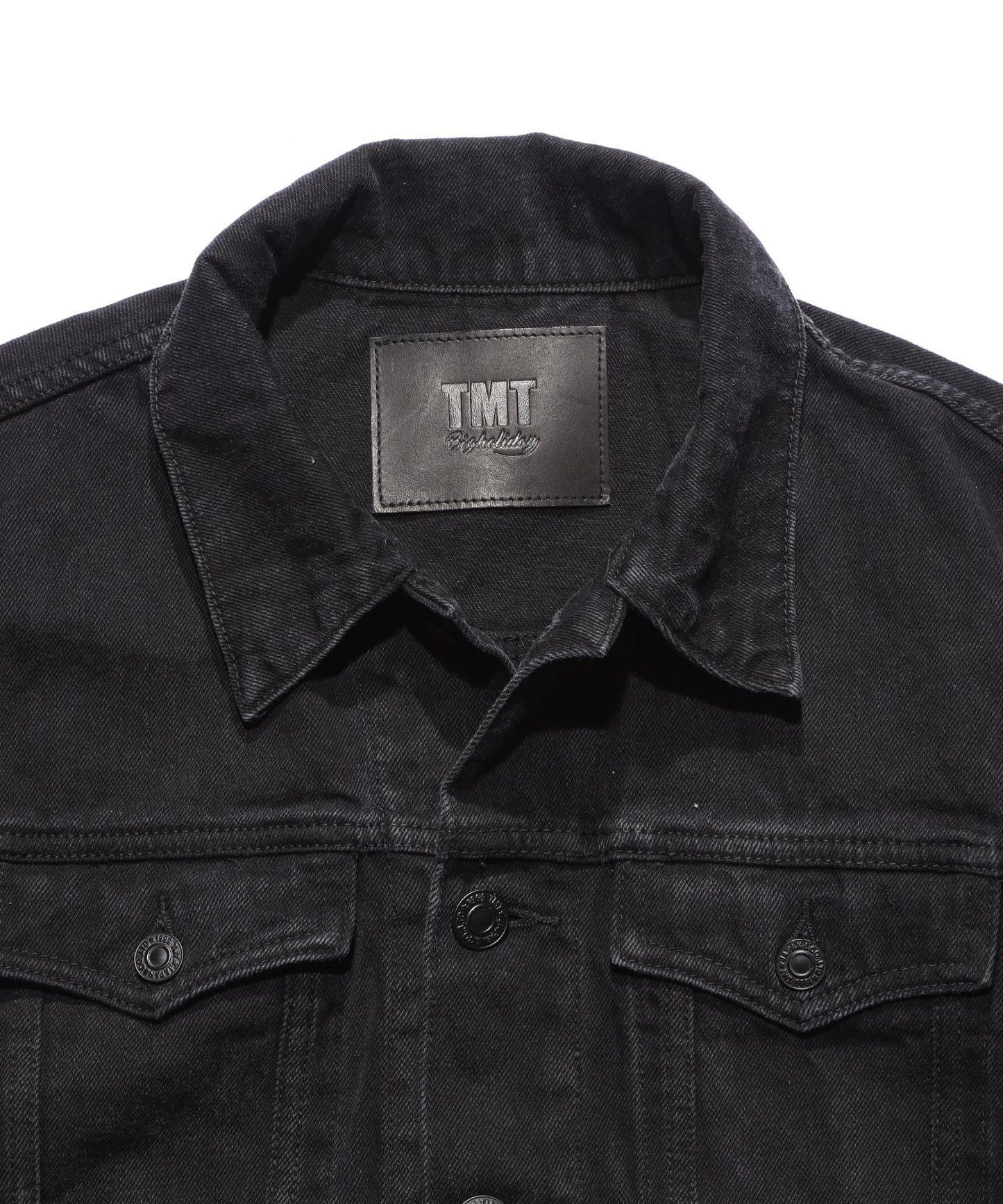 12oz SOFT BLACK DENIM TRUCKER JACKET