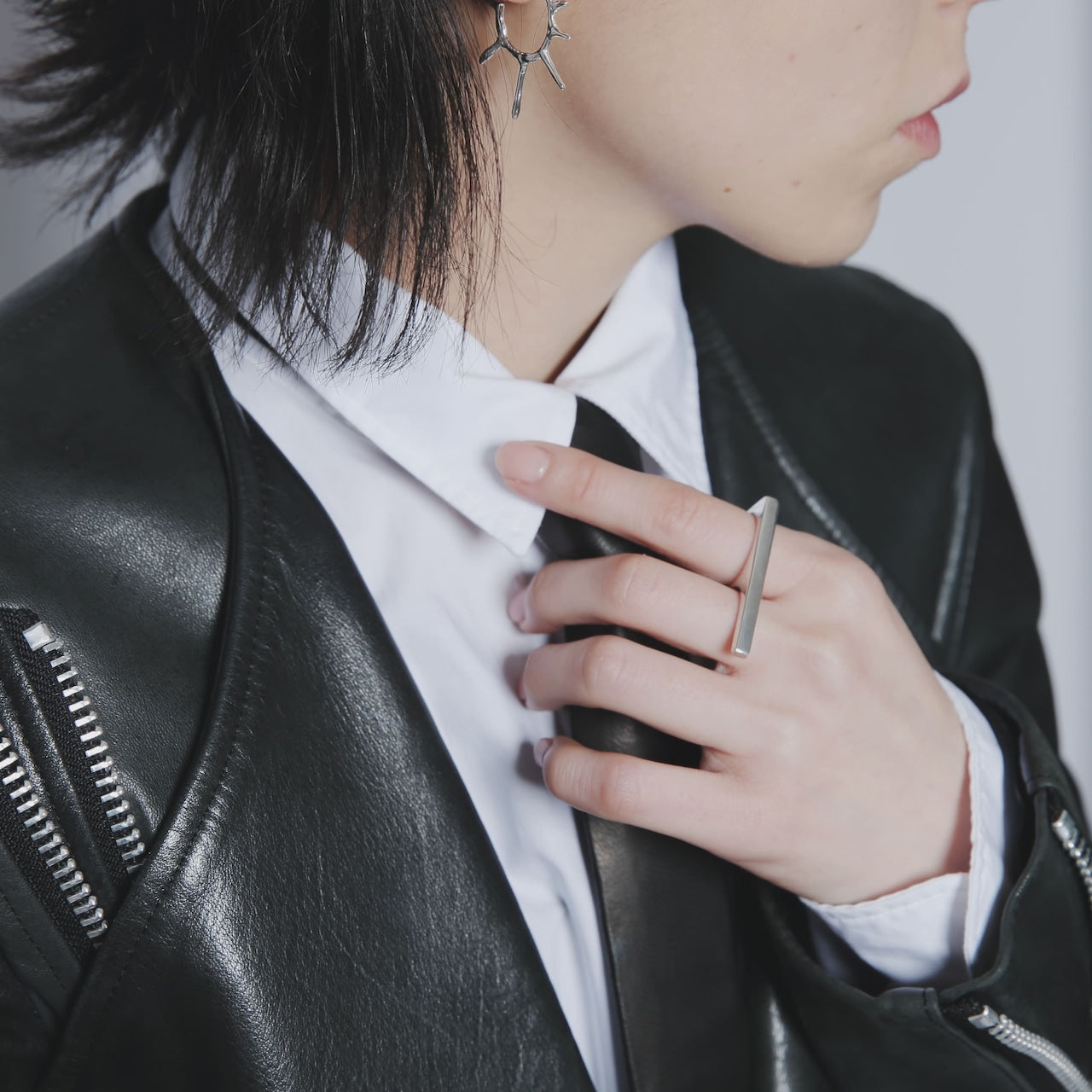 シルバー925 ダブルリング | 24-R-033