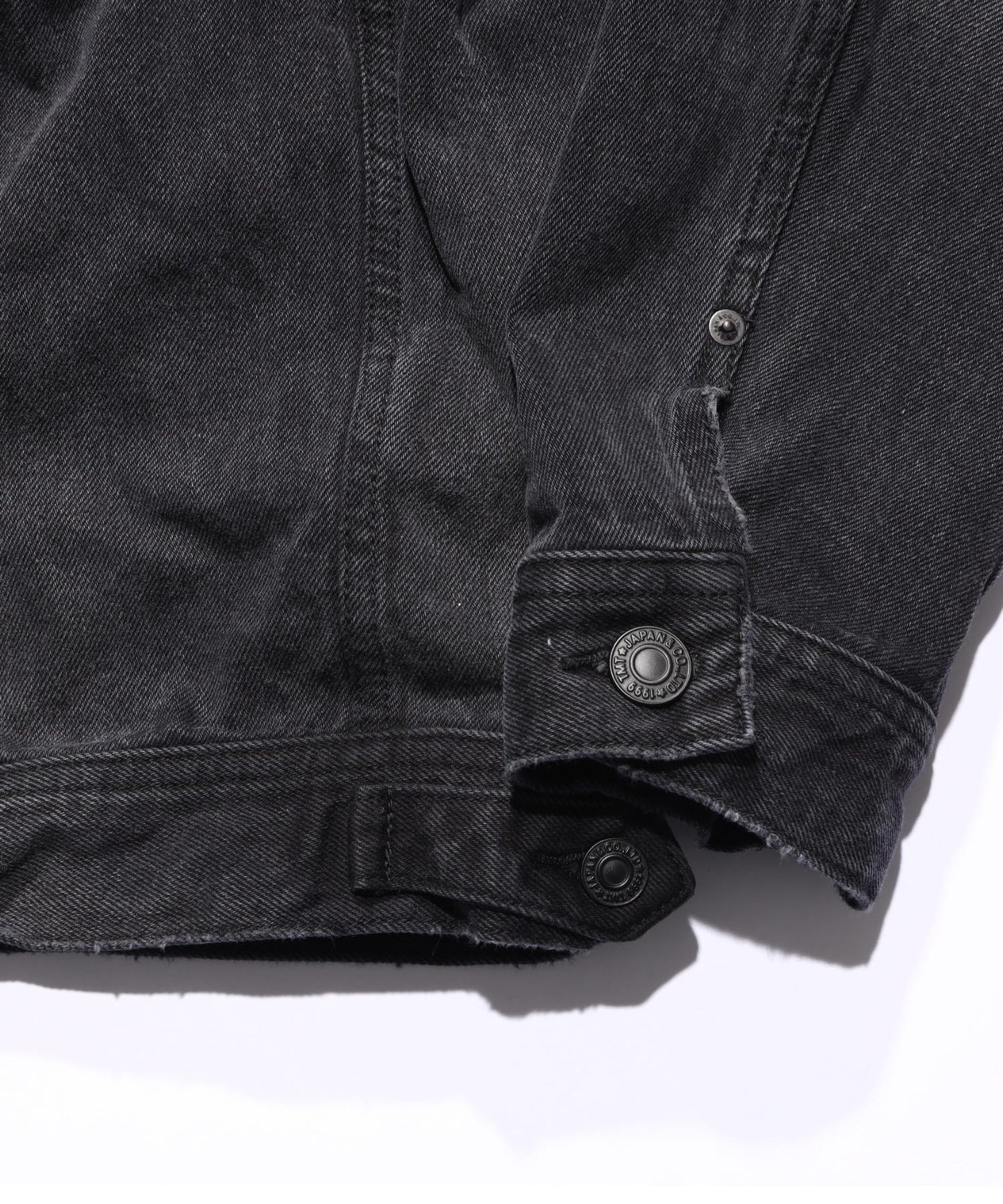 12oz SOFT BLACK DENIM TRUCKER JACKET