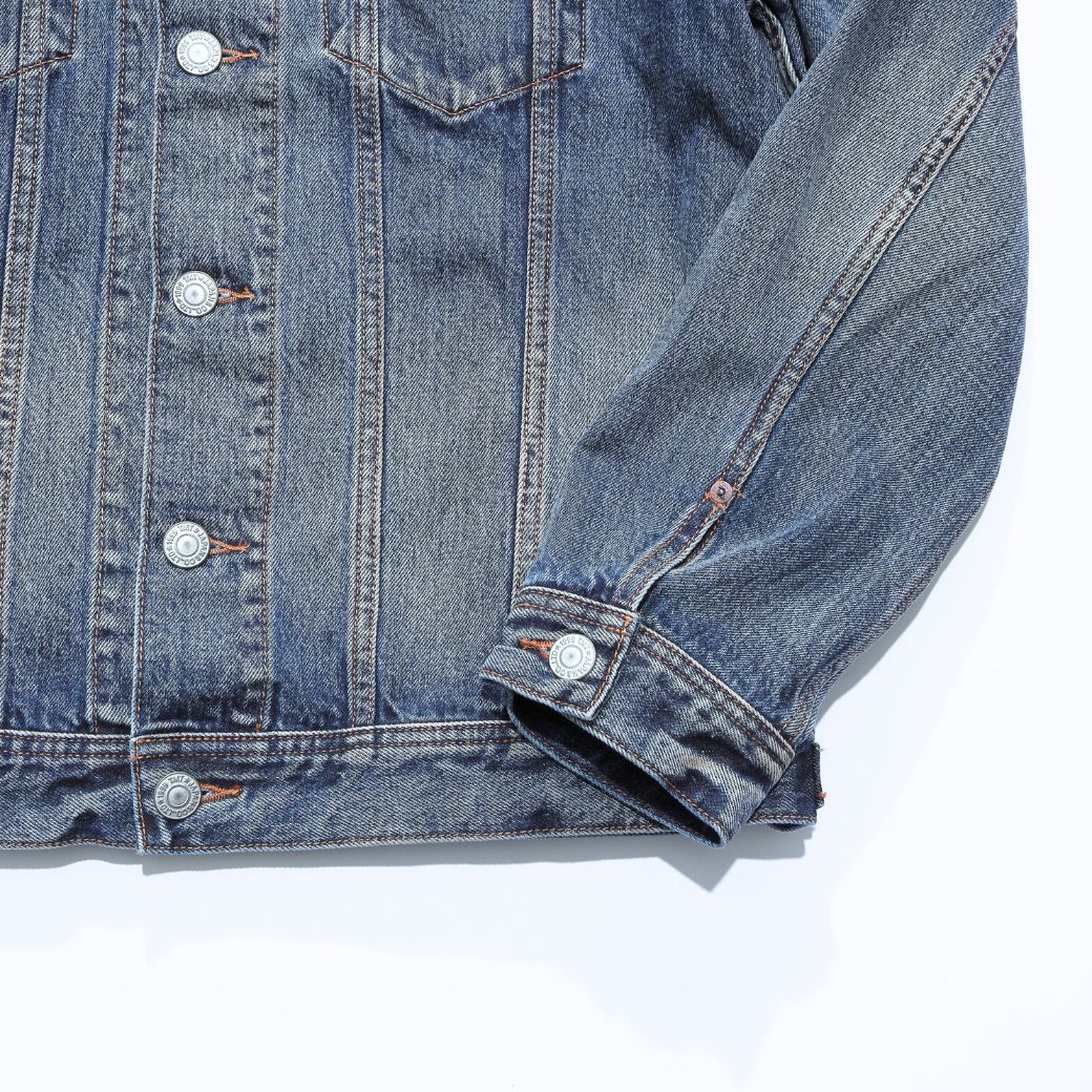 12oz SOFT DENIM TRUCKER JACKET／INDIGO LIGHT