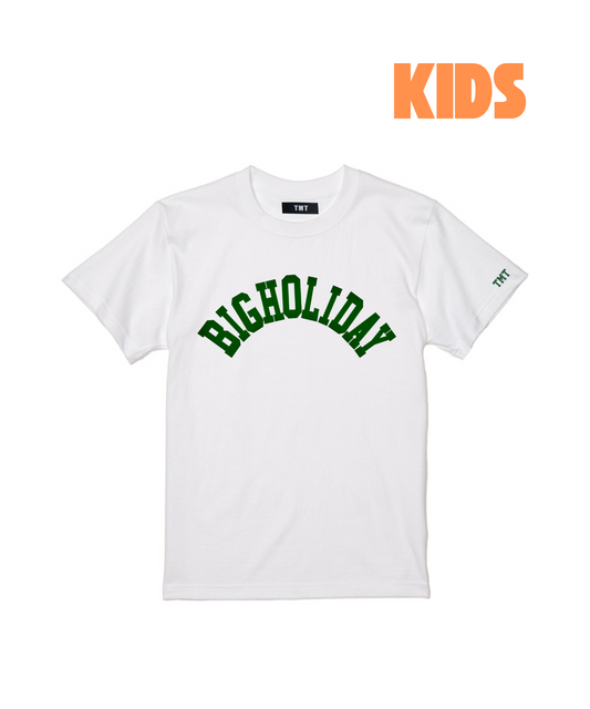 5.6oz COTTON KIDS S/S Tee（BIGHOLIDAY）