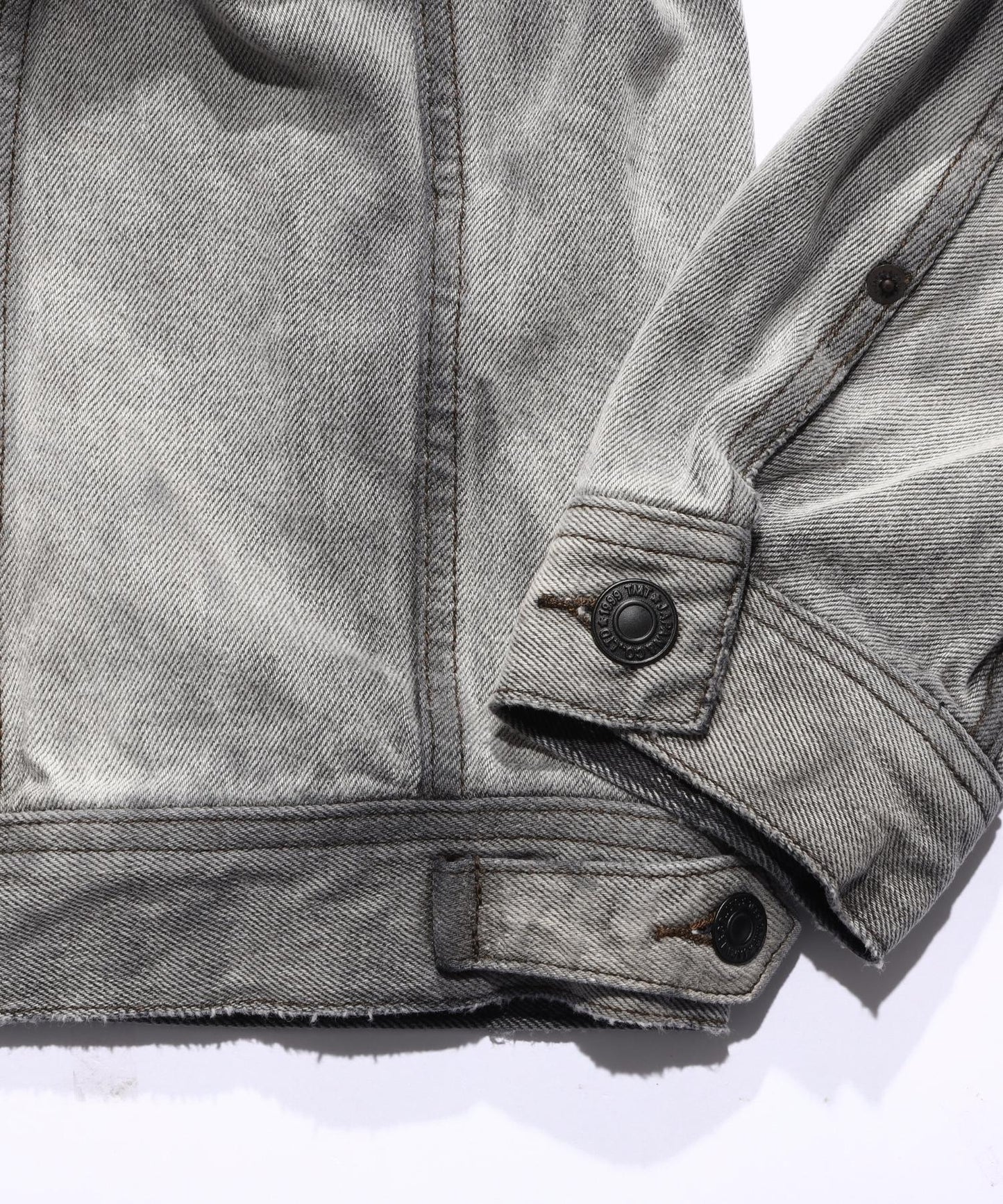 12oz SOFT BLACK DENIM TRUCKER JACKET