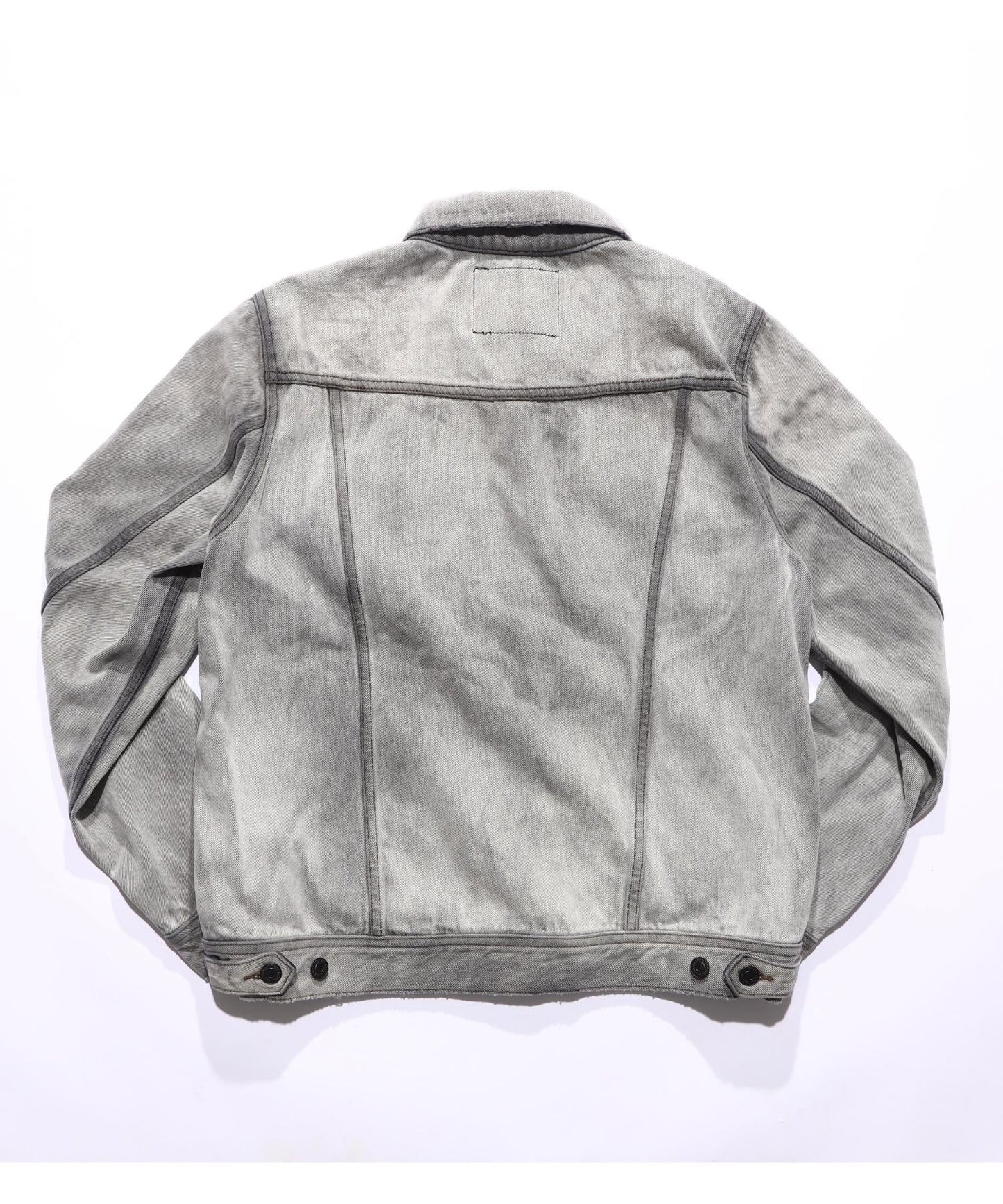 12oz SOFT BLACK DENIM TRUCKER JACKET