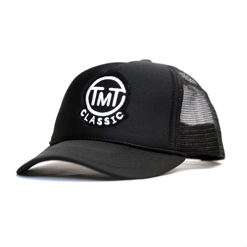 CIRCLE LOGO MESH CAP / BLACK