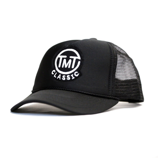 CIRCLE LOGO MESH CAP / BLACK