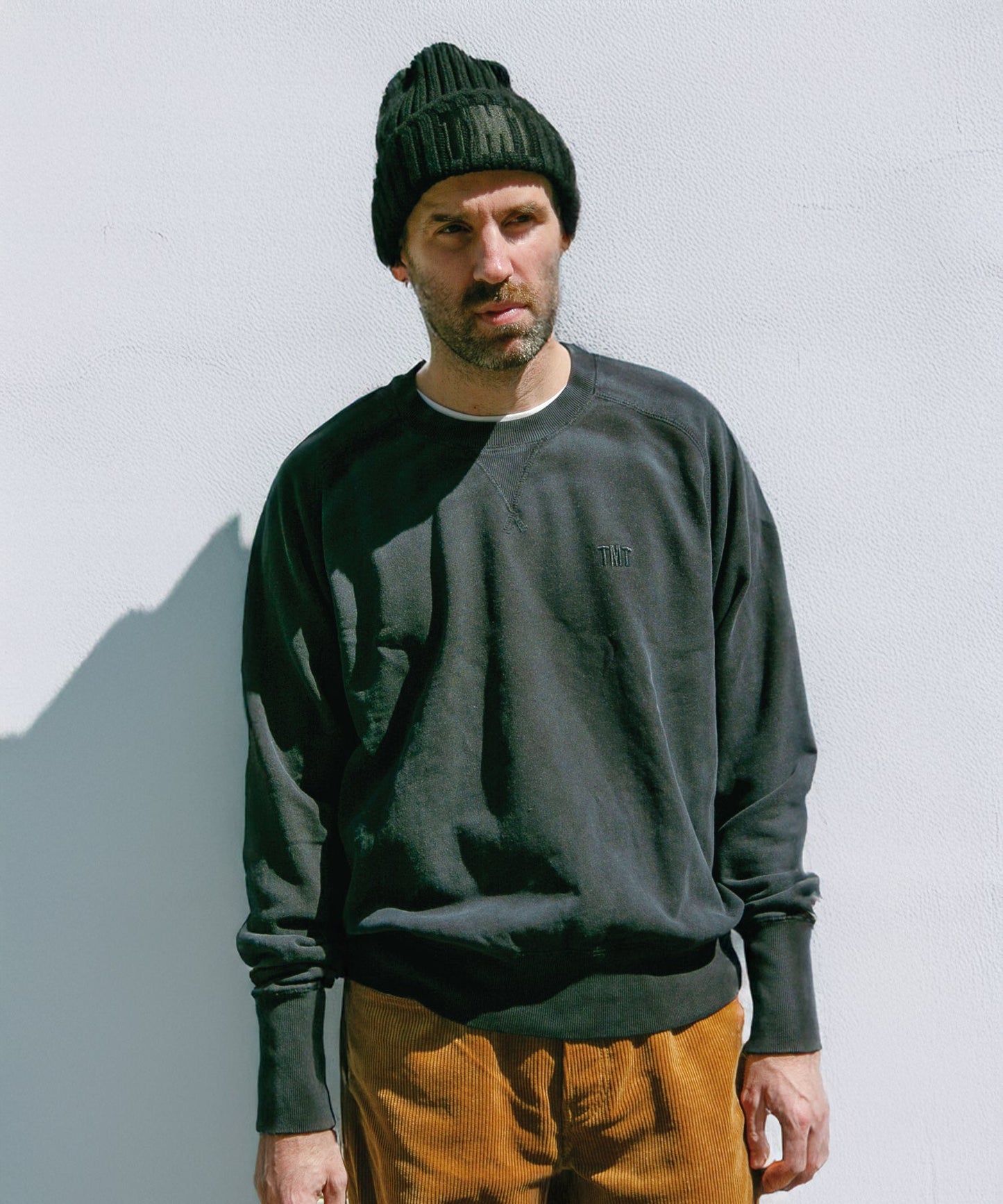 PULL OVER SWEAT（BLACK）