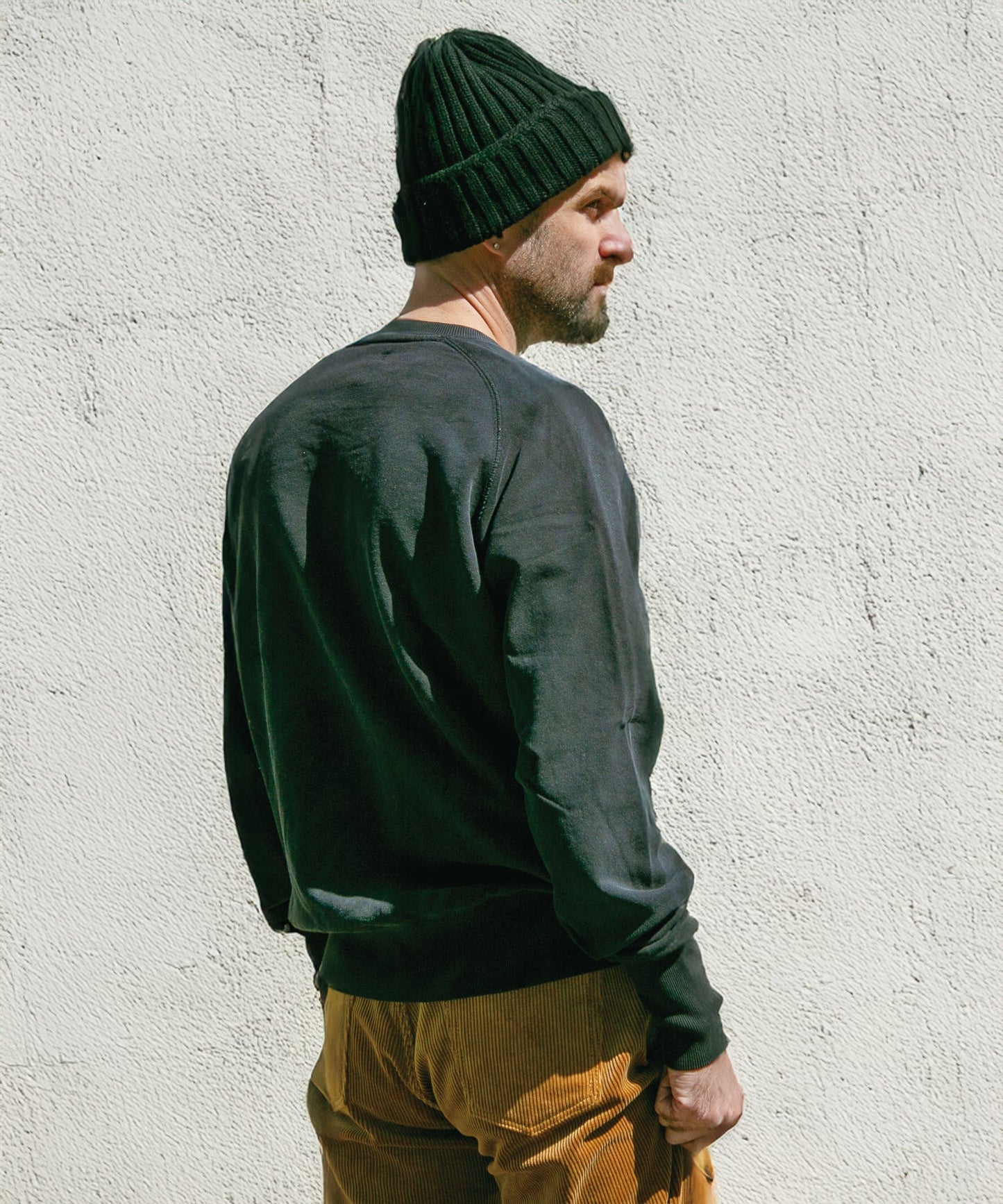 PULL OVER SWEAT（BLACK）