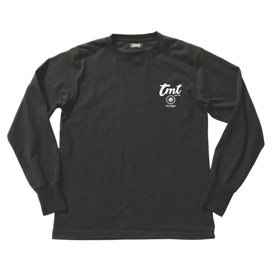 DRY COTTON JERSEY L/S TEE（SANTO DOMINGO）／BLACK