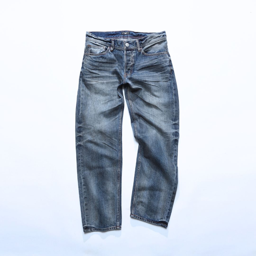 12oz SOFT DENIM 5P STRAIGHT／INDIGO LIGHT
