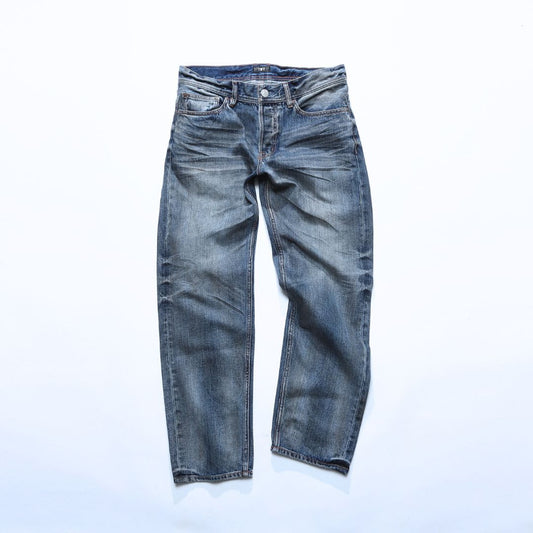 12oz SOFT DENIM 5P STRAIGHT／INDIGO LIGHT