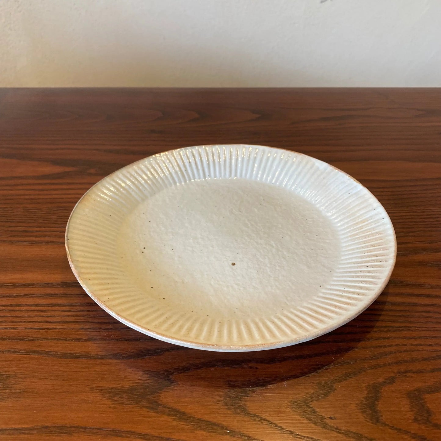 ラッフルプレート L 鉄散｜古谷製陶所（信楽焼 陶器）【古32】