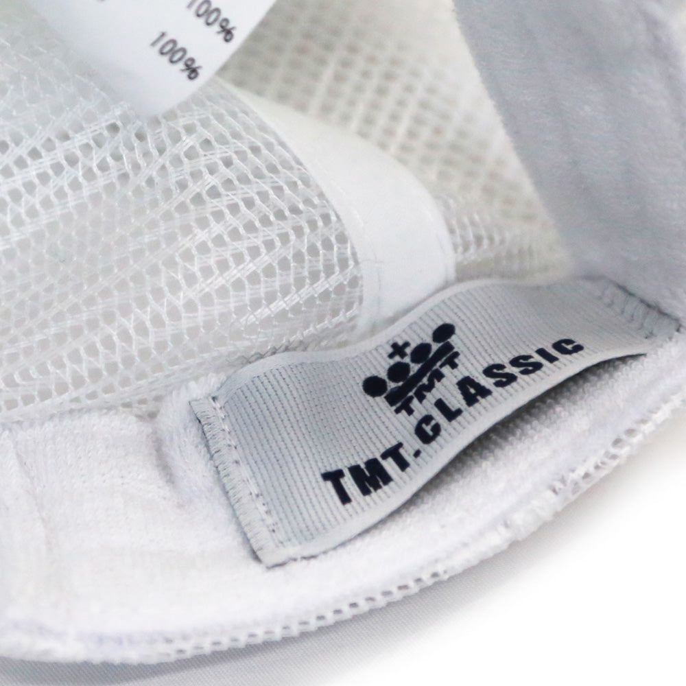 CIRCLE LOGO MESH CAP / WHITE