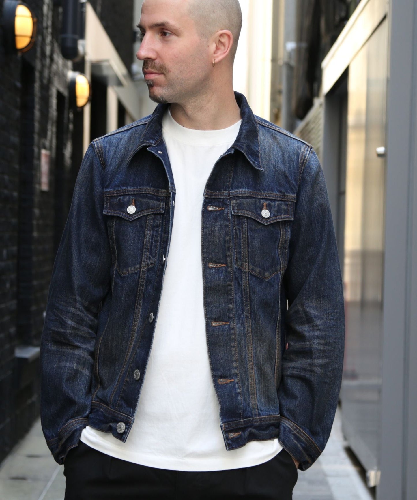 12oz SOFT DENIM TRUCKER JACKET