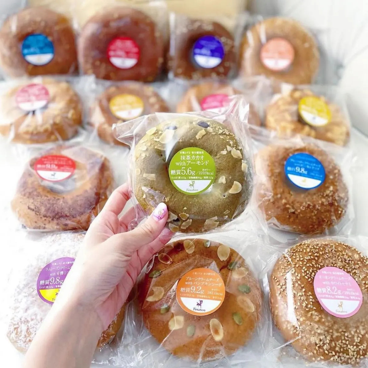 【送料・ギフトパッケージ込】はじめてのフスボン・ベーグル12種セット