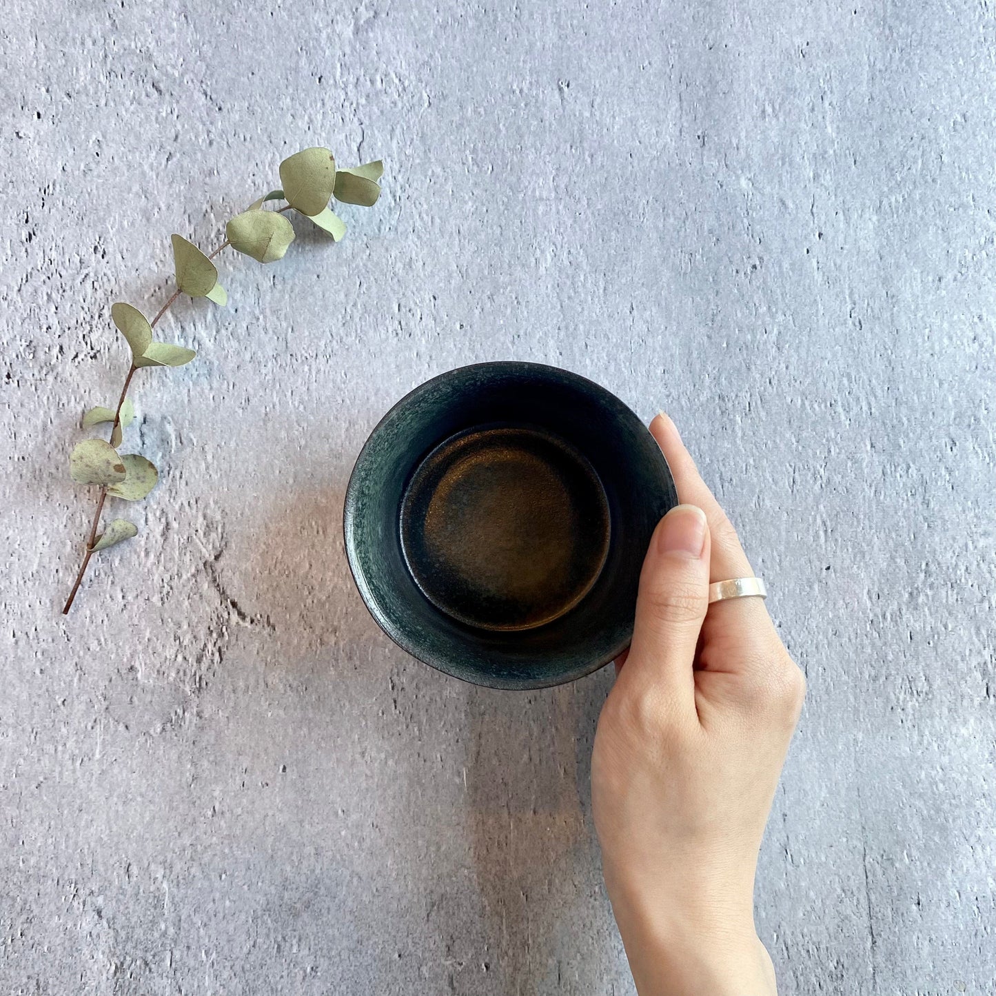 作家　飛松灯器　chimney cup M / indig【10】