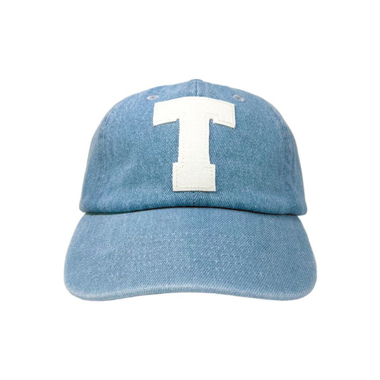 BASEBALL COTTON DENIM TWILL CAP / LIGHT INDIGO