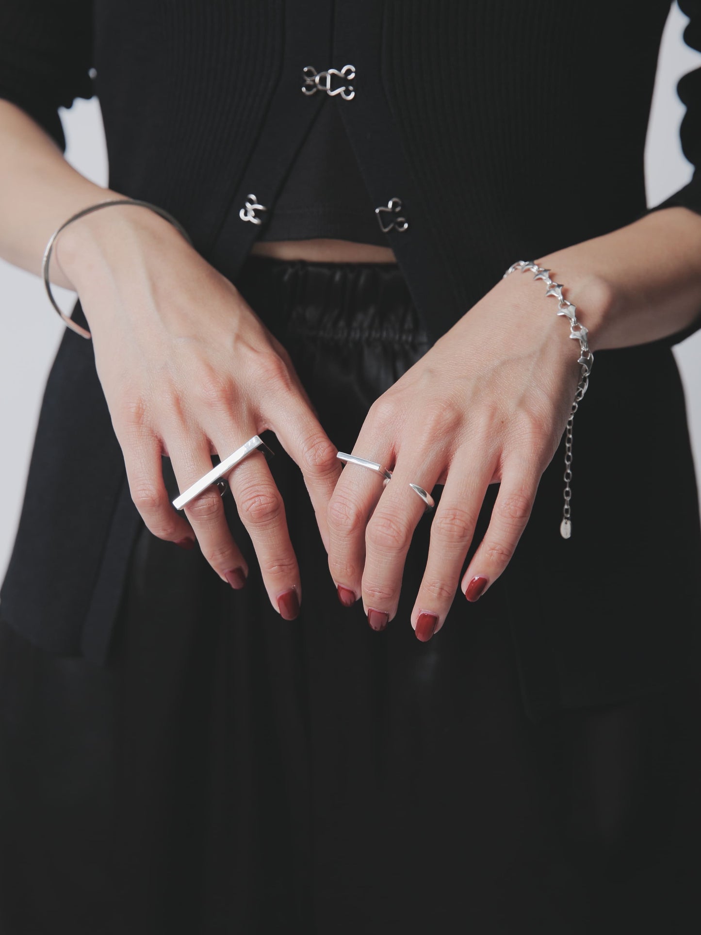 シルバー925 ダブルリング | 24-R-033