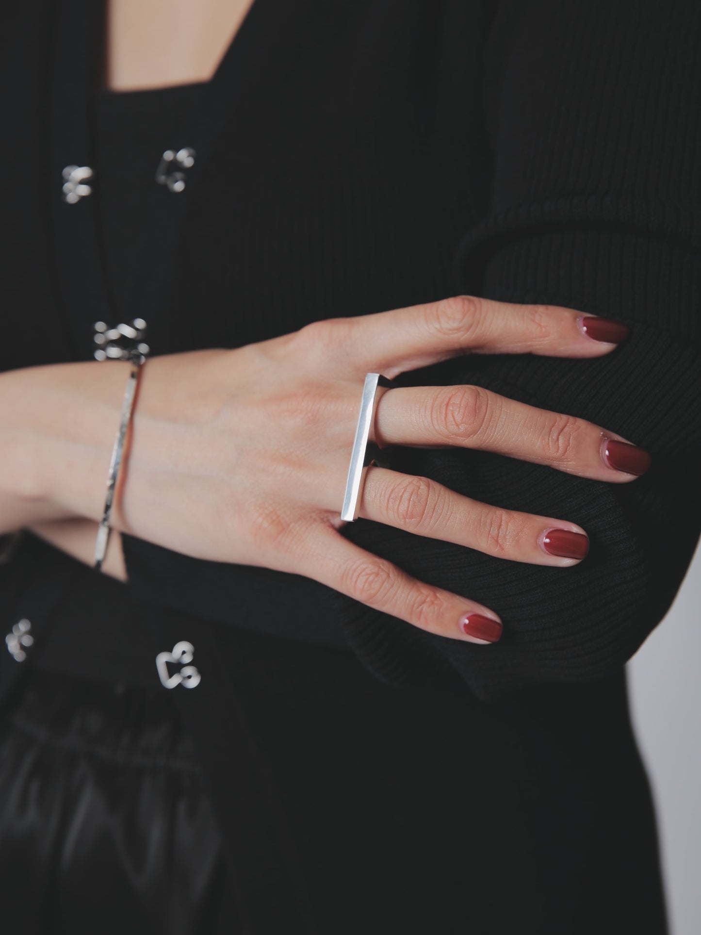 シルバー925 ダブルリング | 24-R-033