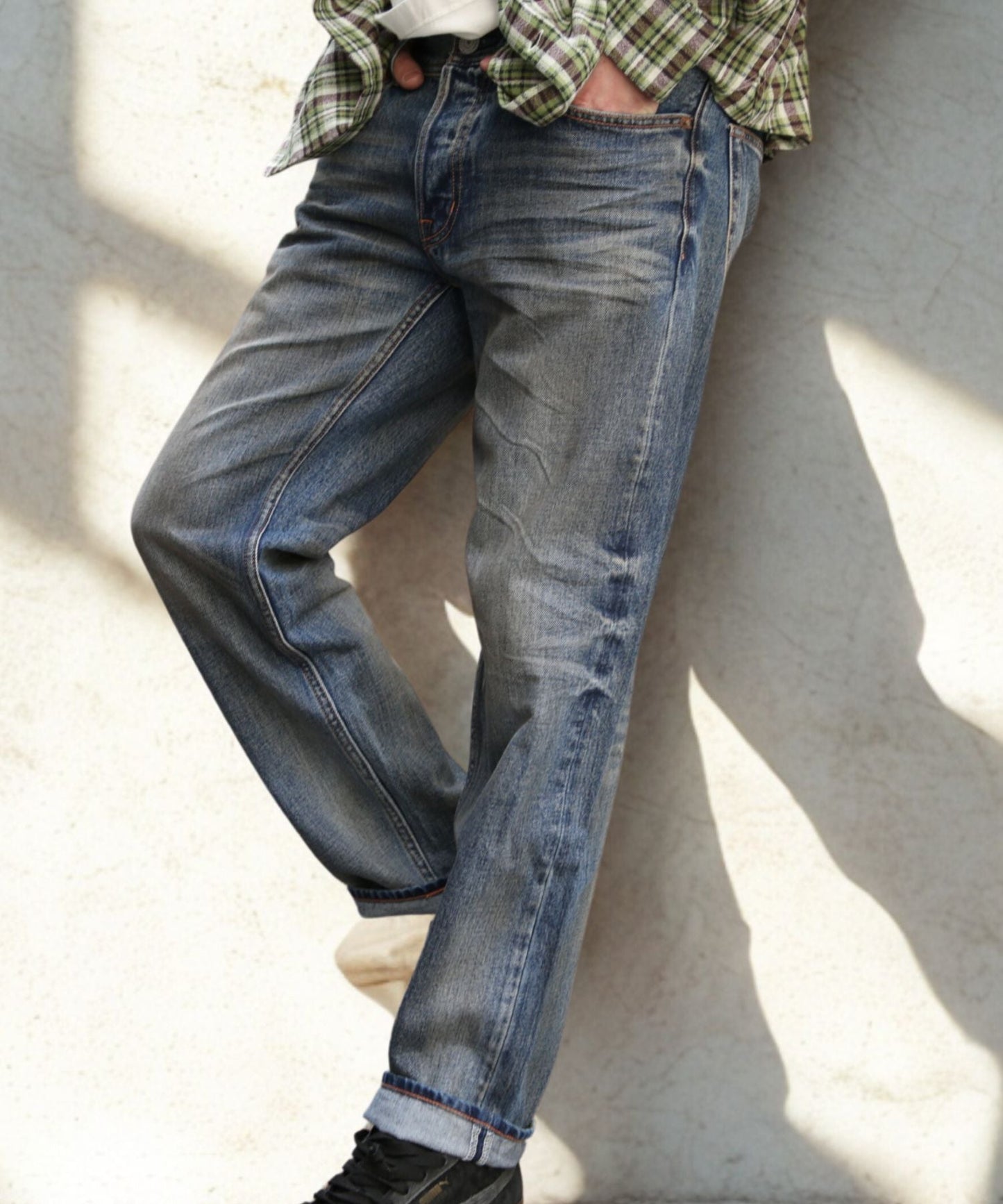 12oz SOFT DENIM 5P STRAIGHT