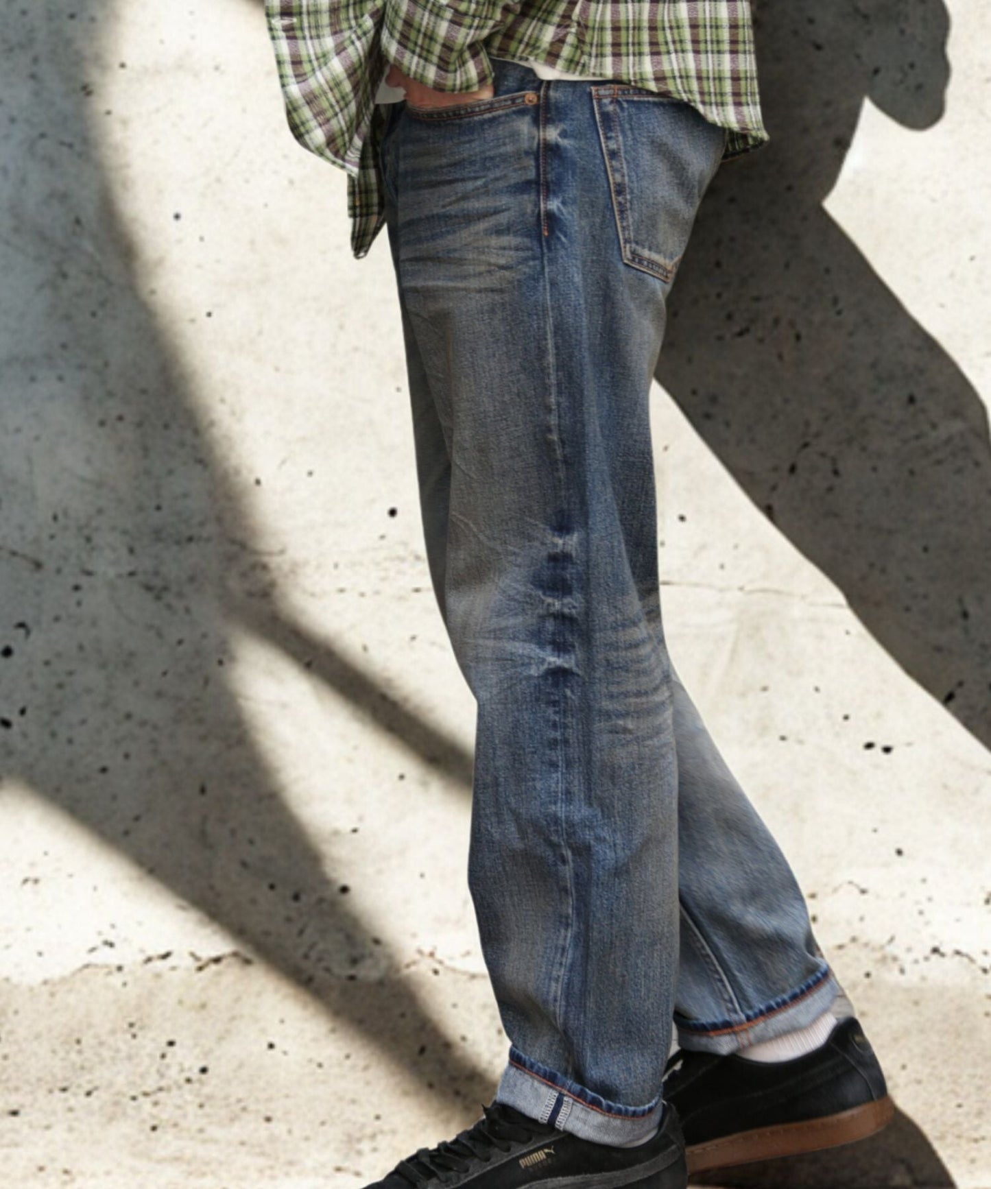 12oz SOFT DENIM 5P STRAIGHT