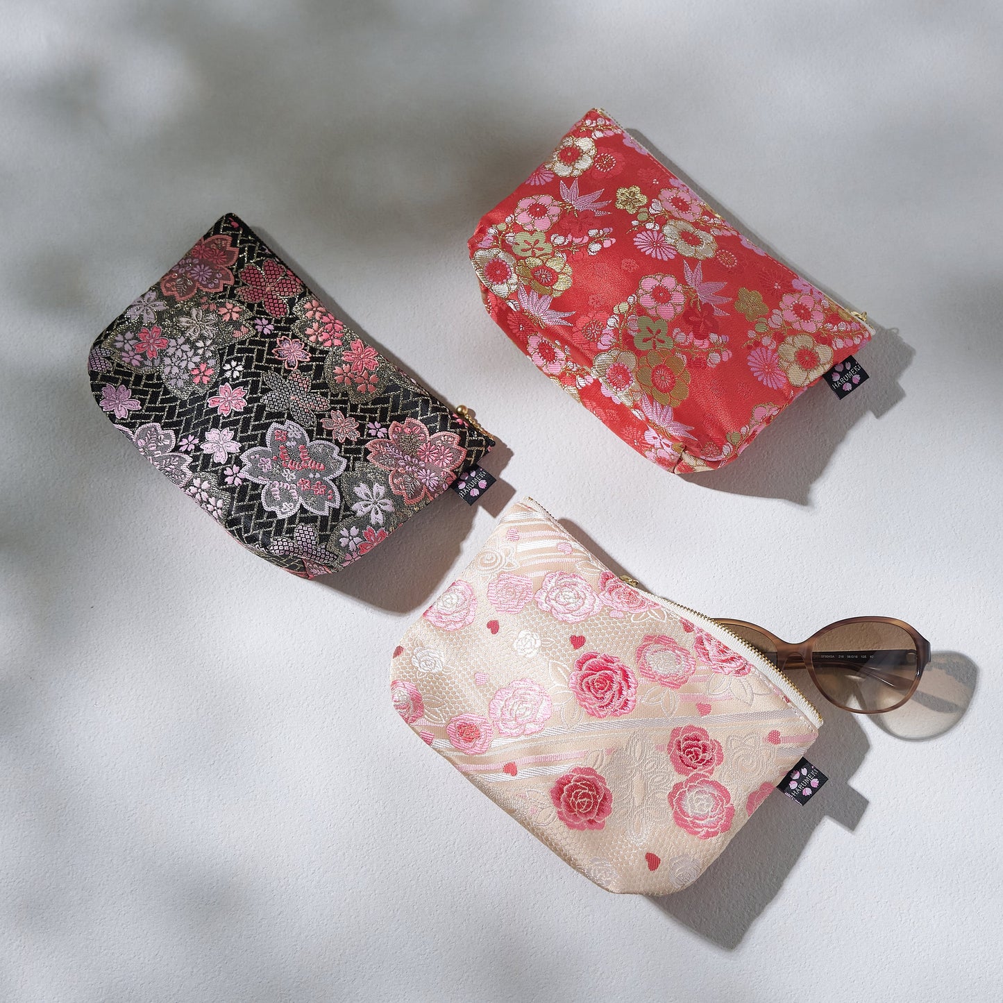 きんらん たっぷりポーチ（large）