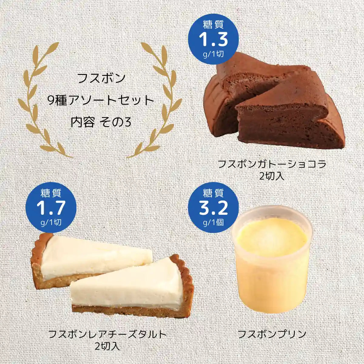 【送料・ギフトパッケージ込】新・フスボン９種アソートセット