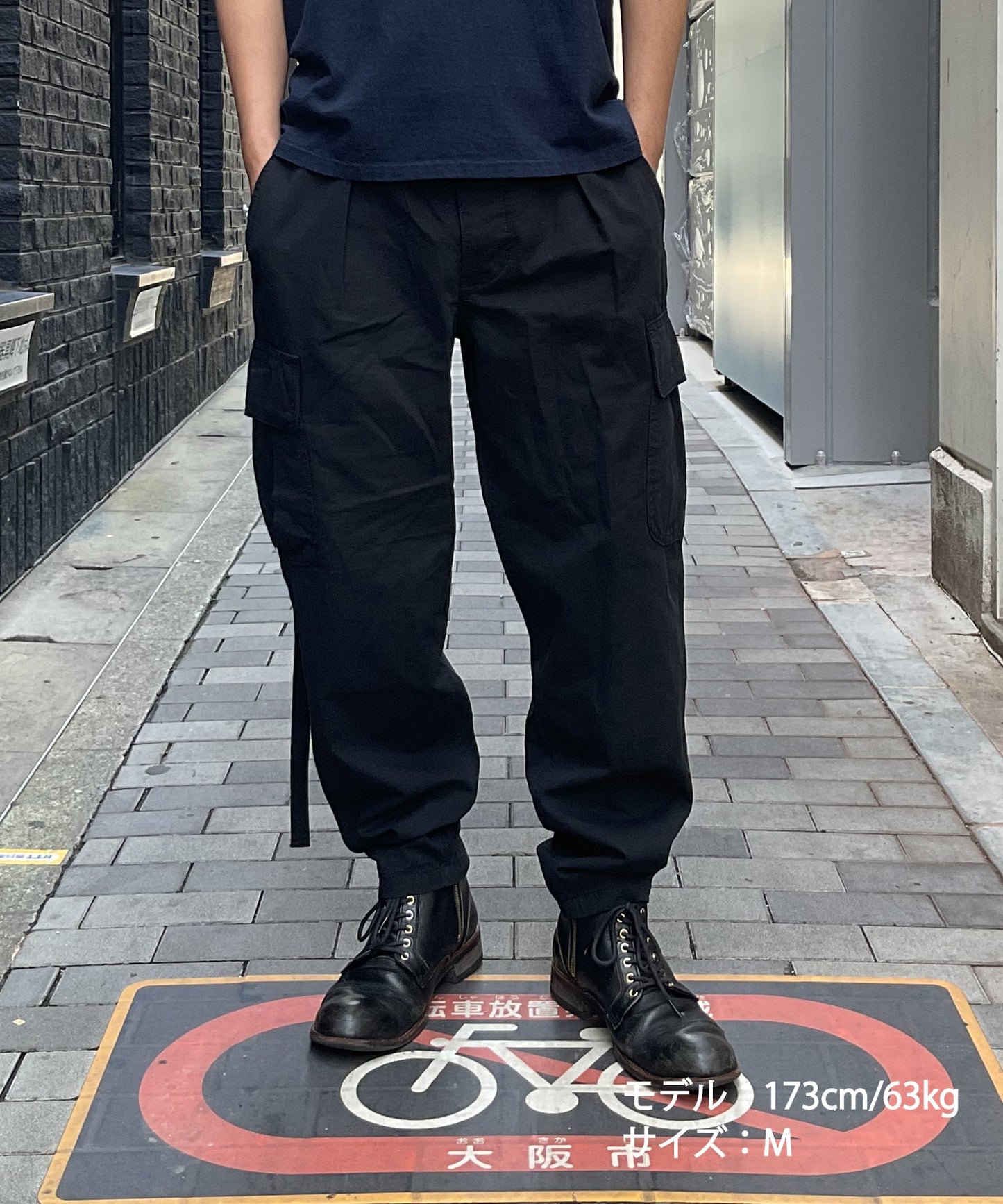 MILITARY CARGO PANTS ／BLACK