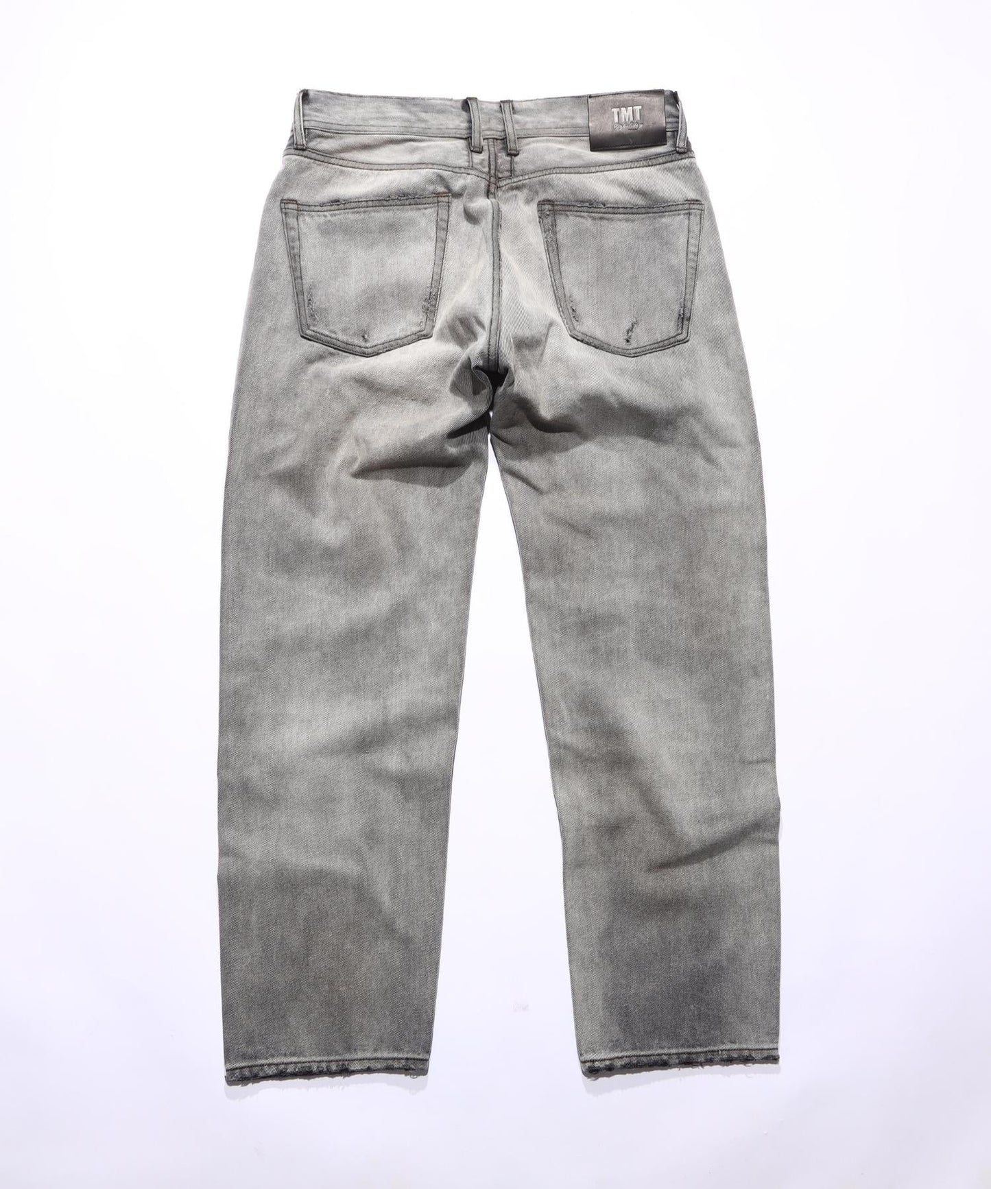 12oz SOFT BLACK DENIM 5P STRAIGHT