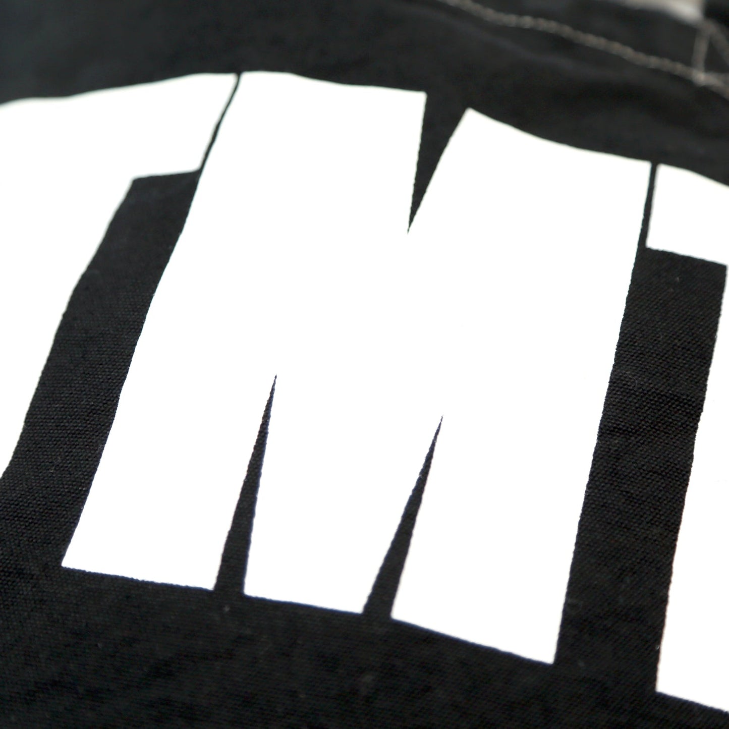 CANVAS TOTE BAG(TMT) / BLACK