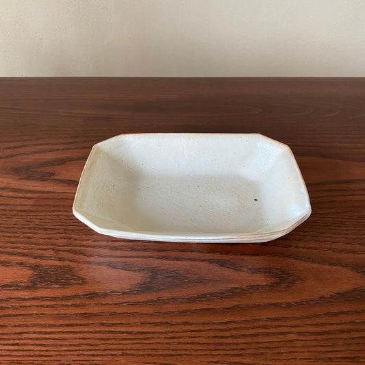 八角鉢 小  鉄散｜古谷製陶所（信楽焼 陶器）【古55】