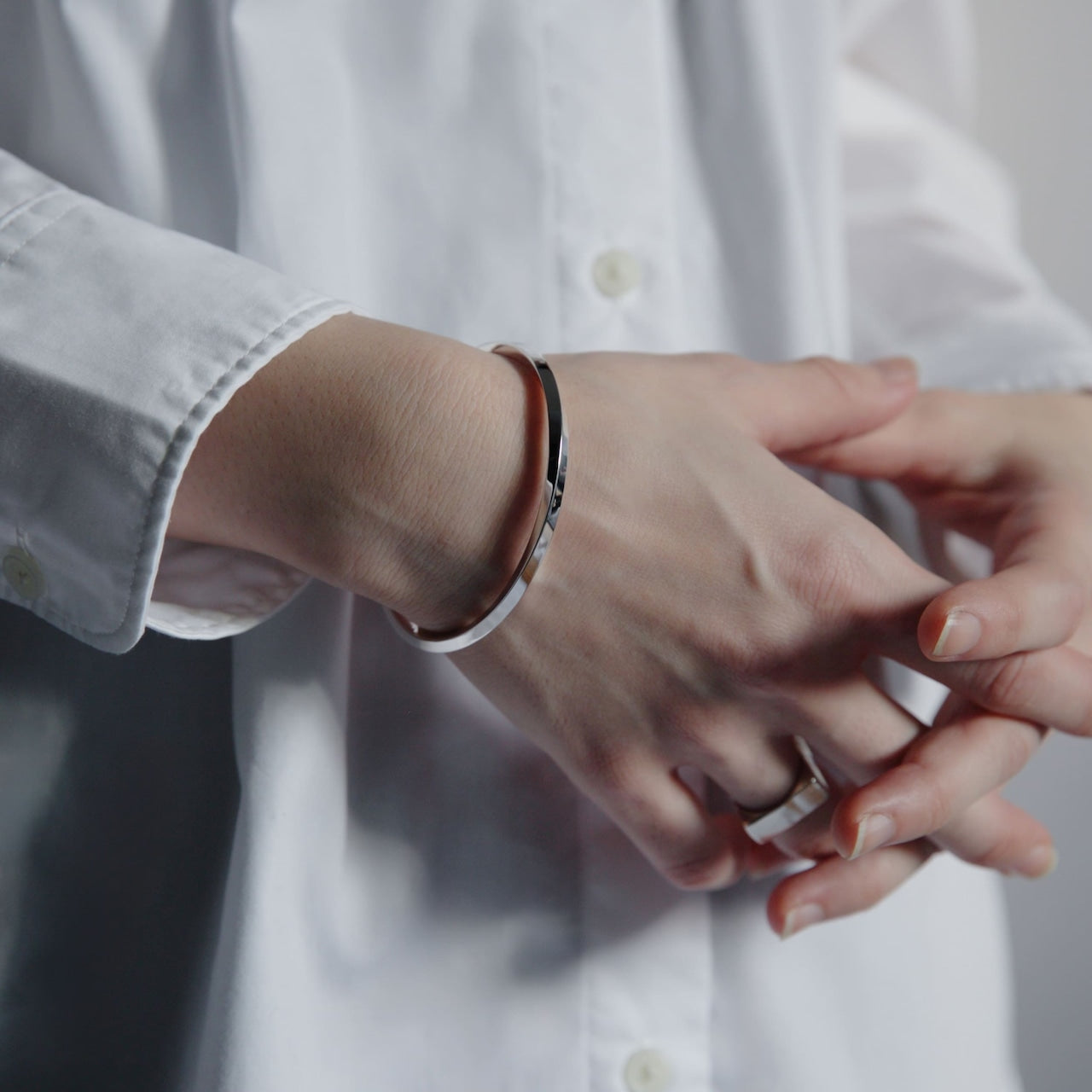 シルバー925 バングル｜幅3mm｜21-B-005