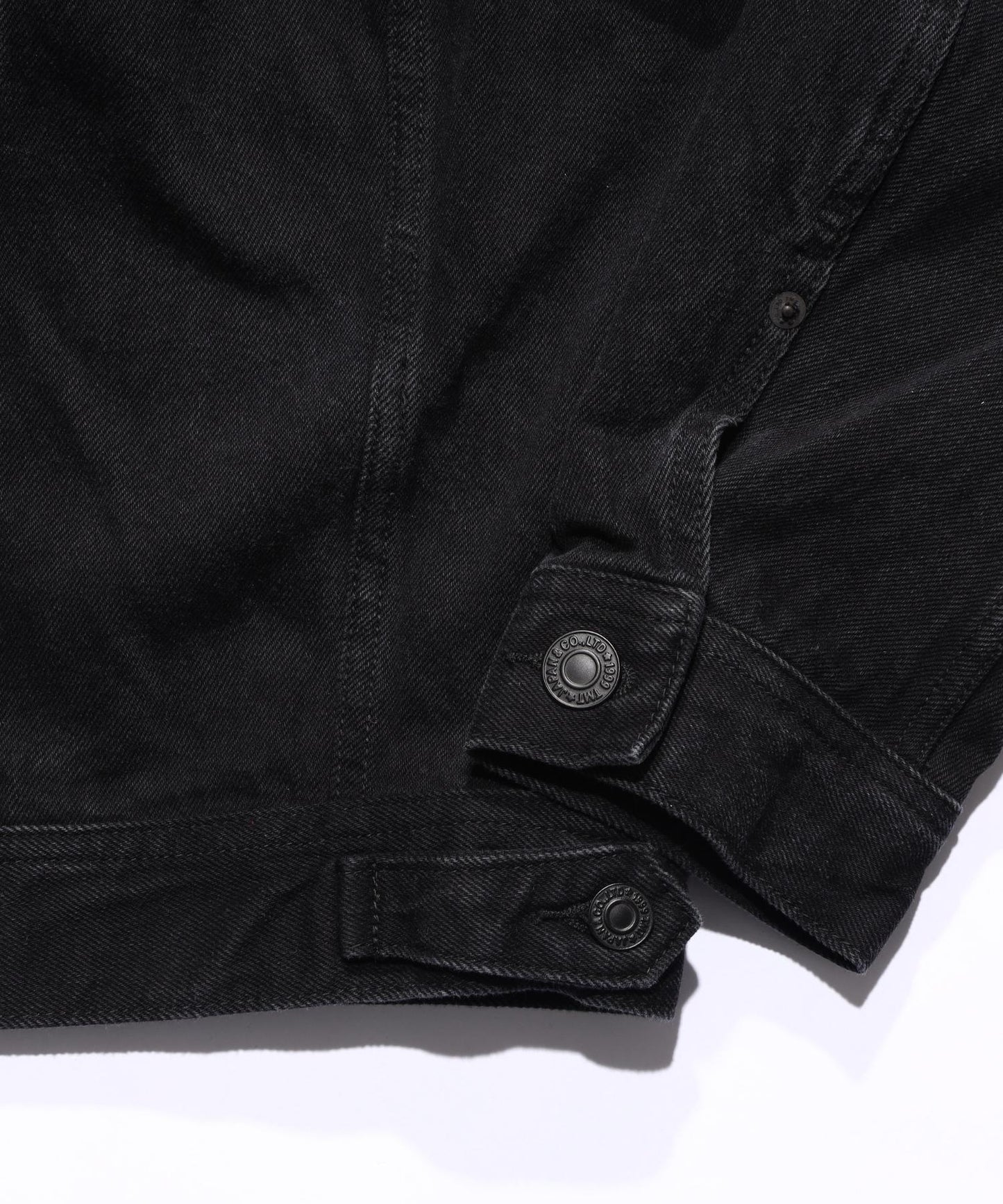 12oz SOFT BLACK DENIM TRUCKER JACKET