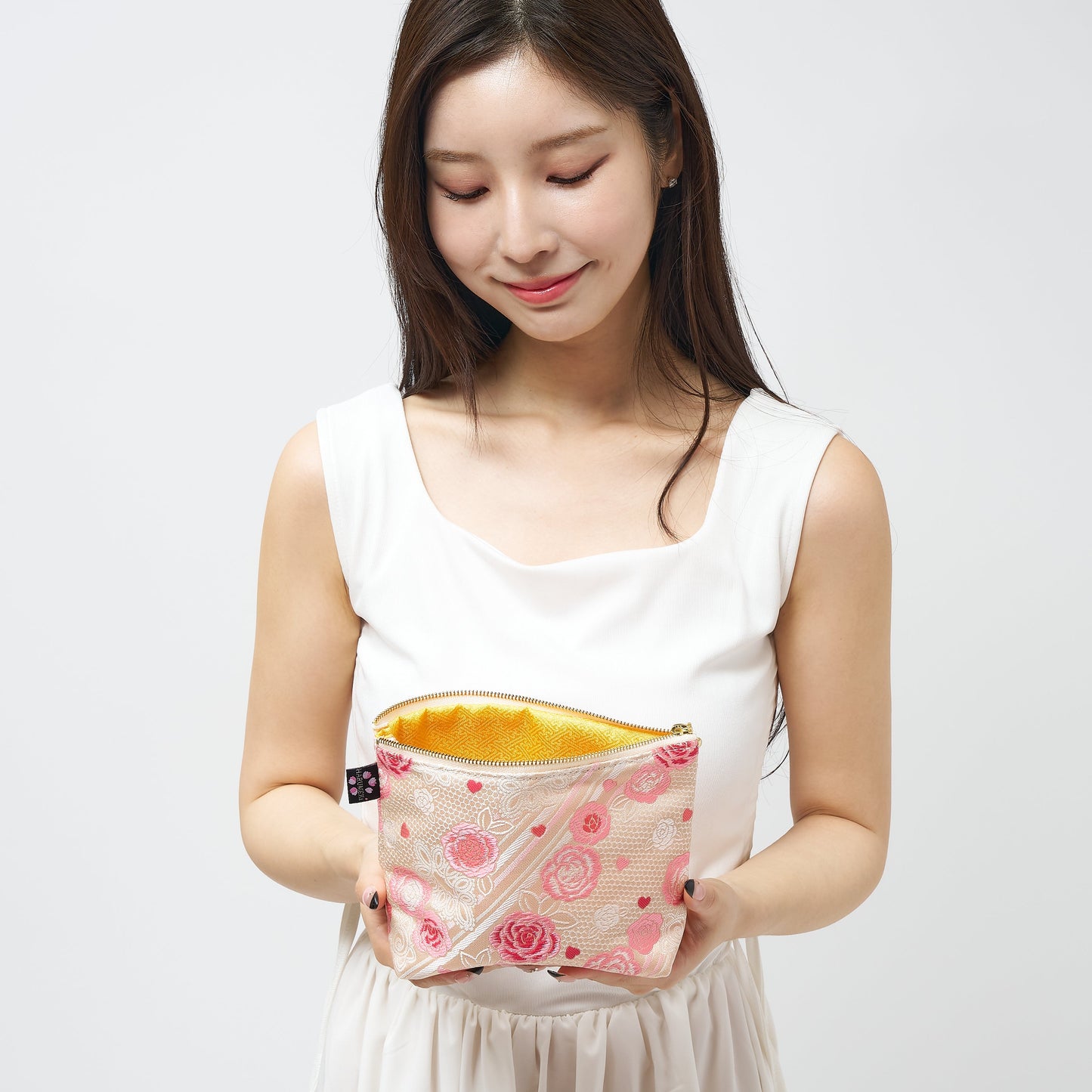 きんらん たっぷりポーチ（large）