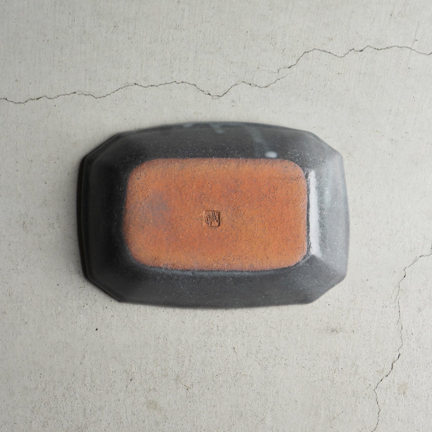 八角鉢 小 グレー釉｜古谷製陶所（信楽焼 陶器）【古3】